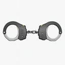 ASP Chain Ultra Plus Handcuffs (Steel) | Black
