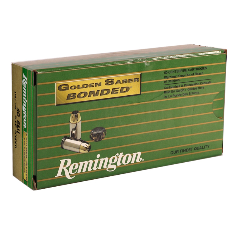 Remington Golden Saber 40 S&W Ammunition 
