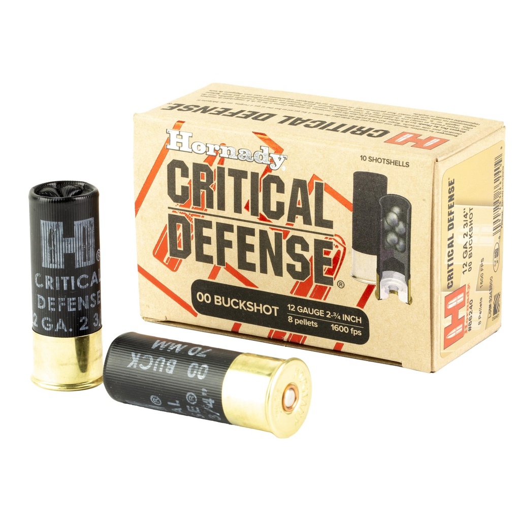 Hornady Critical Defense 12Ga OO Buckshot
