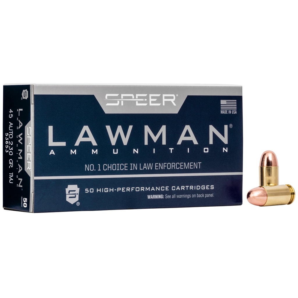 Speer Lawman 45 ACP Ammunition