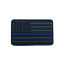Thin Blue Line Flag Patch